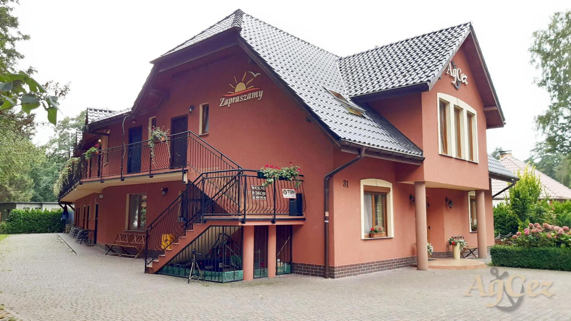 Dom Goscinny Agcez Międzywodzie Exteriör bild